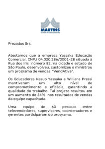 Atestado Martins